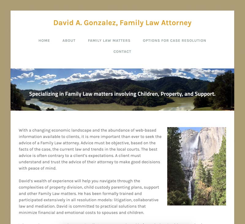 David A. Gonzalez, Family Law Attorney